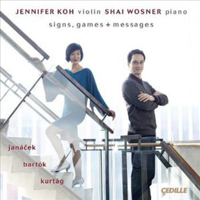 제니퍼 고 - 야나첵, 쿠르탁, 바르톡 바이올린 작품집 (Jennifer Koh Plays Janacek, Kurtag, Bartok - Signs, Games and Messages: Violin Sonatas from Eastern Europe)(CD) - 제니퍼 고(Jennifer Koh)