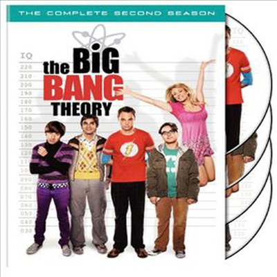 The Big Bang Theory: The Complete Second Season (빅뱅이론: 시즌 2)(지역코드1)(한글무자막)(DVD)