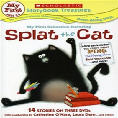 Scholastic Storybook Treasures: My First Collection Featuring Splat the Cat (스콜라스틱 스토리북 트레져: 고양이 스플랫)(지역코드1)(한글무자막)(DVD)