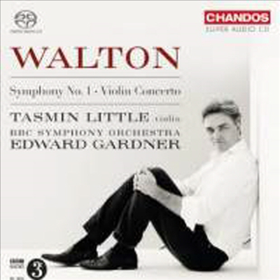 윌튼: 교향곡 1번 &amp; 바이올린 협주곡 (Walton: Symphony No.1 &amp; Violin Concerto) (SACD Hybrid) - Tasmin Little