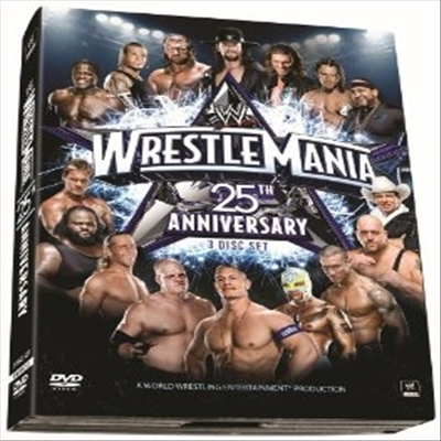 WWE: WrestleMania XXV - 25th Anniversary (레슬매니아 XXV)(지역코드1)(한글무자막)(DVD)