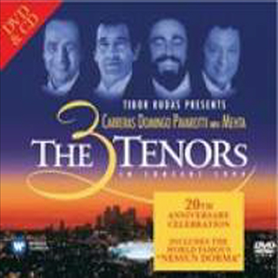 쓰리테너 - 로스 엔젤레스 1994년 실황 20주년 기념반 (The 3 Tenors in Concert - Los Angeles 1994 20th Anniversary Edition) (CD+DVD)(Digipack) - Jose Carreras