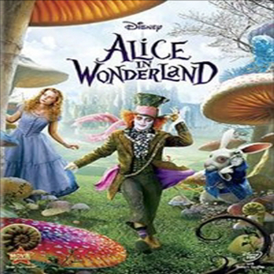 Alice in Wonderland (이상한 나라의 앨리스) (2010)(지역코드1)(한글무자막)(DVD)