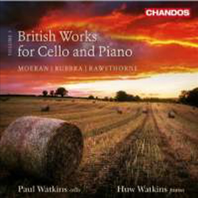 루브라, 로손 &amp; 모란: 첼로 소나타 (Rubbra, Rawsthorne &amp; Moeran: Cello Sonatas)(CD) - Paul Watkins