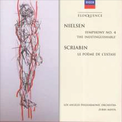 닐센: 교향곡 4번 &#39;불멸&#39;, 스크리아빈: 법열의 시 (Nielsen: Symphony No.4 &#39;The inextinguishable&#39;, Scriabin: Le Poeme De L&#39;extase Opl. 54)(CD) - Zubin Mehta