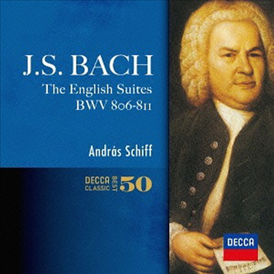 바흐: 영국 모음곡 1-6번 (Bach: English Suites BWV806-811) (2SHM-CD)(일본반) - Andras Schiff