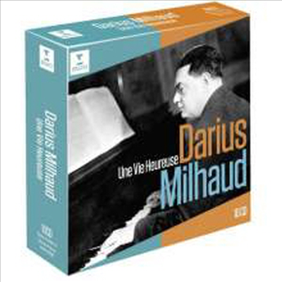 다리우스 미요 - 사후 40주년 기념음반 (Darius Milhaud - 40th Anniversary - Une Vie Heureuse) (10CD Boxset) - 여러 연주가