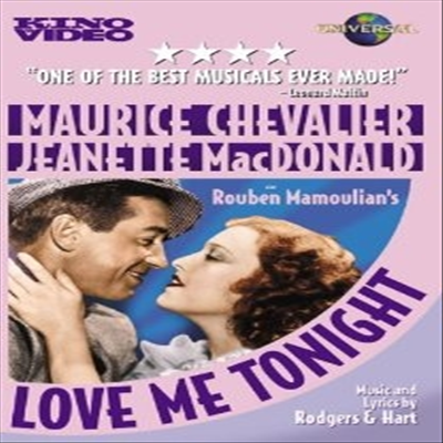 Maurice Chevalier/ Jeanette MacDonald/ Charles Ruggles/ Charles Butterworth/ Myrna Loy - Love Me Tonight (러브 미 투나잇) (1932)(한글무자막)(지역코드1)(DVD)