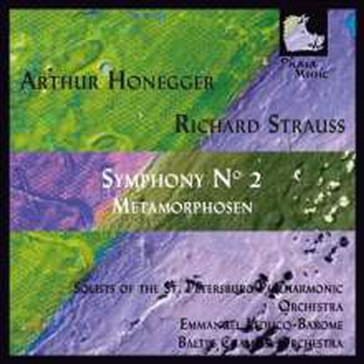 오네거: 교향곡 2번, R. 슈트라우스: 메타모르포젠 (Honegger: Symphony No.2, R. Strauss: Metamorphosen)(CD) - Emmanuel Leducq-Barome	