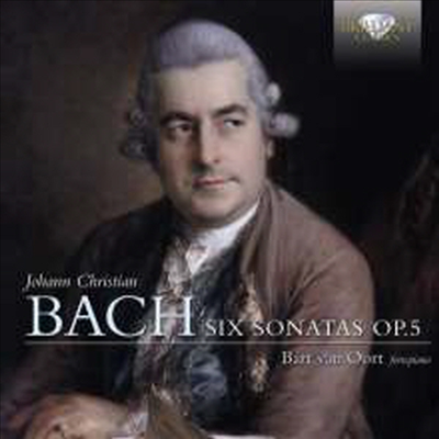 J.C.바흐: 6개의 건반 소나타 (J.C. Bach: Six Keyboard Sonatas for Fortepiano)(CD) - Bart van Oort