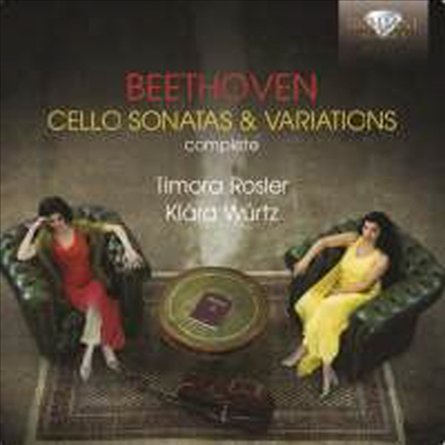 베토벤: 첼로 소나타 전곡 1 - 5번 (Beethoven: Cello Sonatas Nos. 1-5 Complete) (2CD) - Timora Rosler