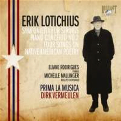 로티키우스 : 현을 위한 신포니에타 (Erik Lotichius : Symfonietta for Strings)(CD) - Dirk Vermeulen
