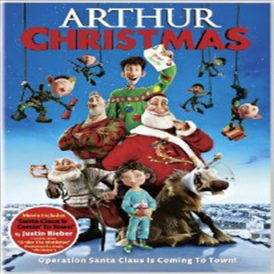 Arthur Christmas (아더 크리스마스) (2011)(지역코드1)(한글무자막)(DVD)