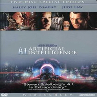 A.I. - Artificial Intelligence (에이 아이) (2001)(지역코드1)(한글무자막)(DVD)