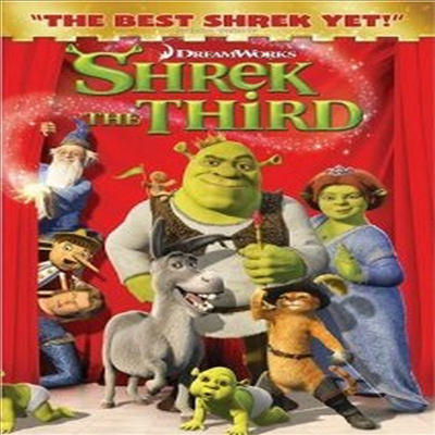 Shrek The Third (슈렉 3) (2007)(지역코드1)(한글무자막)(DVD)