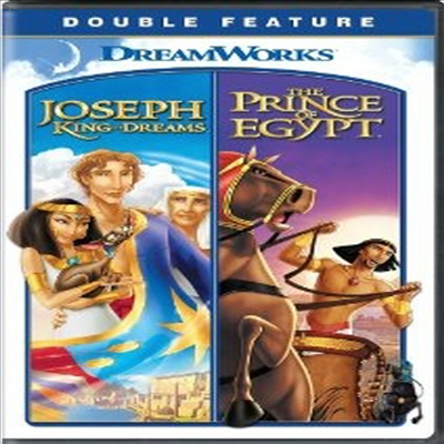 Prince of Egypt &amp; Joseph: King of Dreams (이집트 왕자 1.2)(지역코드1)(한글무자막)(DVD)