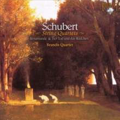 슈베르트: 현악 사중주 13 &#39;로자문데&#39;, 14번 &#39;죽음과 소녀&#39; (Schubert: String Quartets No.13 &#39;Rosamunde&#39; &amp; No.4 &#39;Death &amp; the Maiden)(CD) - Brandis Quartett