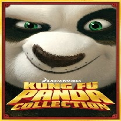 Kung Fu Panda Three-Disc DVD Boxed Set - Kung Fu Panda / Kung Fu Panda 2 / Secrets of the Masters (쿵푸 팬더 컬렉션)