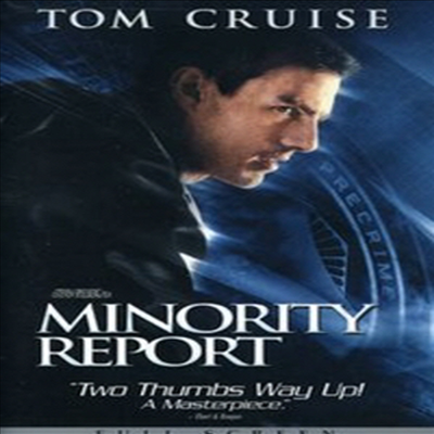 Minority Report (마이너리티 리포트) (2002)(지역코드1)(한글무자막)(DVD)