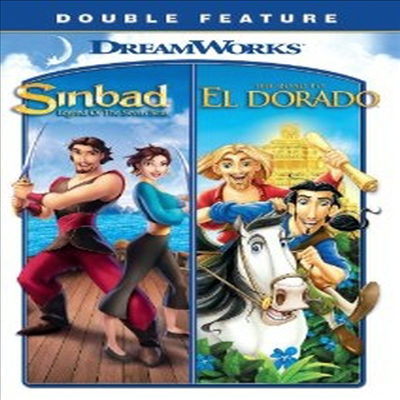 Sinbad: Legend of Seven Seas / Road to El Dorado (신밧드 - 7대양의 전설 / 엘도라도)(지역코드1)(한글무자막)(DVD)