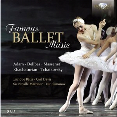 유명 발레 작품집 (Famous Ballet Music) (5CD Box Set) - Carl Davis