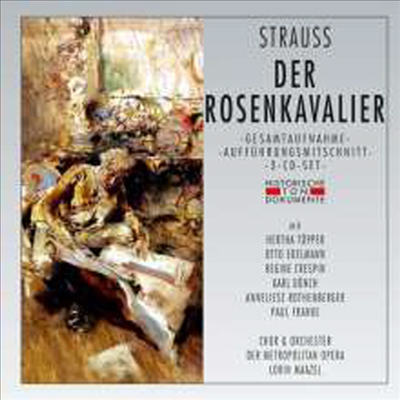 R. 수트라우스: 장미의 기사 (R. Strauss: Der Rosenkavalier) (3CD) - Regine Crespin