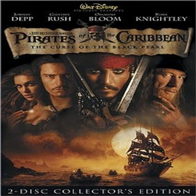 Pirates of the Caribbean: The Curse of the Black Pearl (캐리비안의 해적 - 블랙 펄의 저주) (2003)(지역코드1)(한글무자막)(DVD)