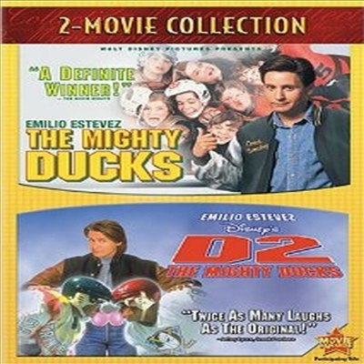 The Mighty Ducks/D2: The Mighty Ducks (마이티 덕 1.2)(지역코드1)(한글무자막)(DVD)