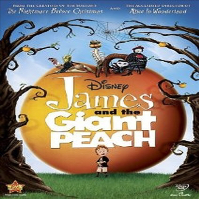 James And The Giant Peach (제임스와 거대한 복숭아) (1996)(지역코드1)(한글무자막)(DVD)