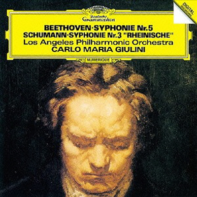 베토벤: 교향곡 5번, 슈만: 교향곡 3번 (Beethoven: Symphony No.5, Schumann: Symphony No.3) (SHM-CD)(일본반) - Carlo Maria Giulini