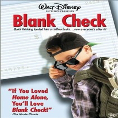 Blank Check (백지 수표) (1994)(지역코드1)(한글무자막)(DVD)