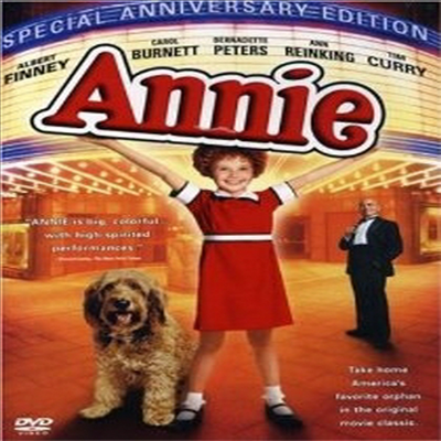 Aileen Quinn/ Albert Finney/ Carol Burnett/ Ann Reinking/ Tim Curry - Annie (애니) (1982)(한글무자막)(지역코드1)(DVD)