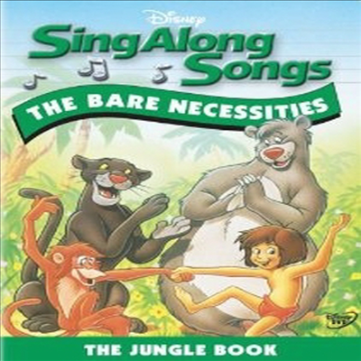 Sing-Along Songs - The Bare Necessities (디즈니 씽 어롱 송즈 - 베어 네세시티즈)(지역코드1)(한글무자막)(DVD)