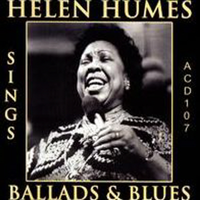 Helen Humes - Sings Ballads &amp; Blues (CD)