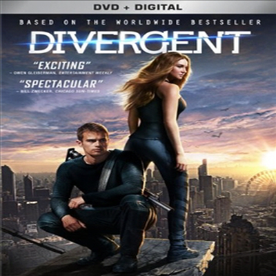 Divergent (다이버전트) (2014)(지역코드1)(한글무자막)(DVD)