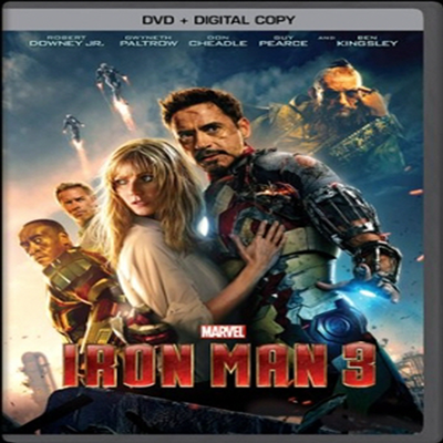 Iron Man 3 (아이언맨 3) (2013)(지역코드1)(한글무자막)(DVD)