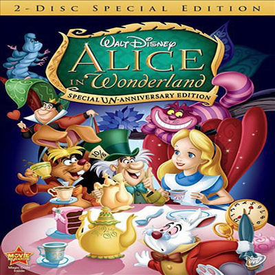 Alice In Wonderland (이상한 나라의 앨리스) (1951)(지역코드1)(한글무자막)(DVD)