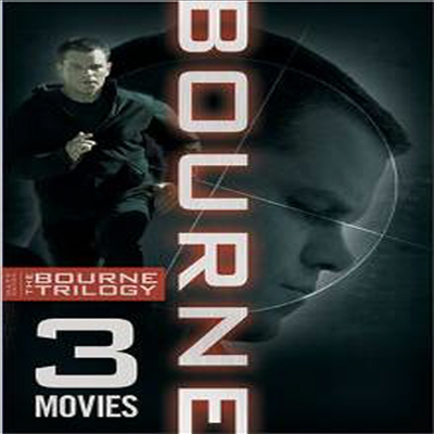 The Bourne Trilogy - The Bourne Identity, The Bourne Supremacy &amp; The Bourne Ultimatum (본 시리즈 합본반) (2008)(지역코드1)(한글무자막)(3DVD)