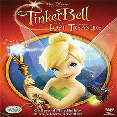 Tinker Bell & Lost The Treasure (팅커 벨 2: 팅커벨과 잃어버린 보물) (2009)(지역코드1)(한글무자막)(DVD)
