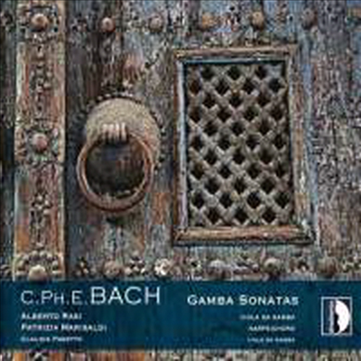 C.P.E.바흐: 비올라 다 감바 소나타집 (C.P.E.Bach: Sonatas for Viola da gmaba) (Digipak)(CD) - Alberto Ras