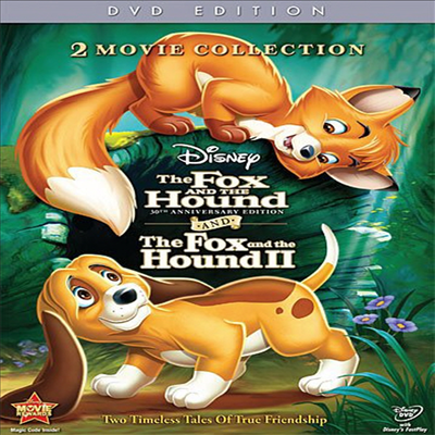 Fox &amp; The Hound (토드와 코퍼 1.2)(지역코드1)(한글무자막)(DVD)