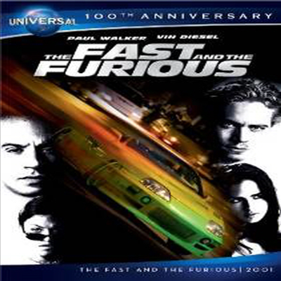 The Fast and the Furious (분노의 질주) (2001)(지역코드1)(한글무자막)(DVD)