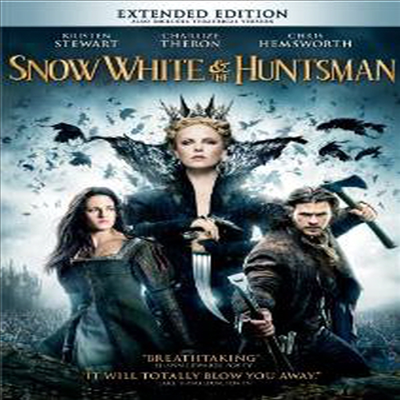 Snow White And The Huntsman (스노우 화이트 앤 더 헌츠맨) (2012)(지역코드1)(한글무자막)(DVD)