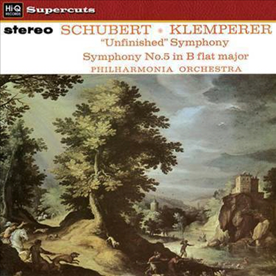 슈베르트: 교향곡 5번 & 8번 '미완성' (Schubert: Symphonies Nos5 & 8 'Unfinished') (180g)(LP) - Otto Klemperer