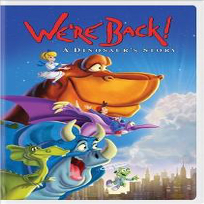 We&#39;re Back! A Dinosaur&#39;s Story (공룡 대행진) (1993)(지역코드1)(한글무자막)(DVD)