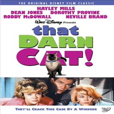 That Darn Cat! (명탐정 디씨) (1965)(지역코드1)(한글무자막)(DVD)