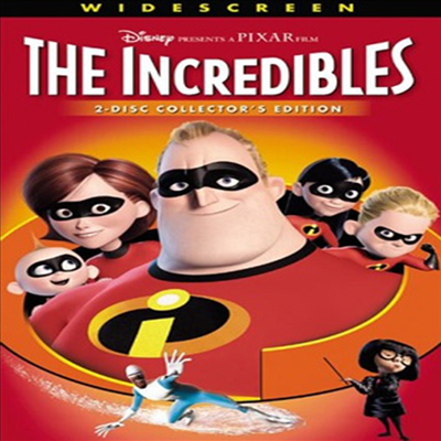 The Incredibles (인크레더블) (2004)(지역코드1)(한글무자막)(DVD)