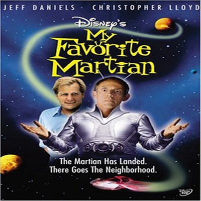 My Favorite Martian (화성인 마틴) (1999)(지역코드1)(한글무자막)(DVD)