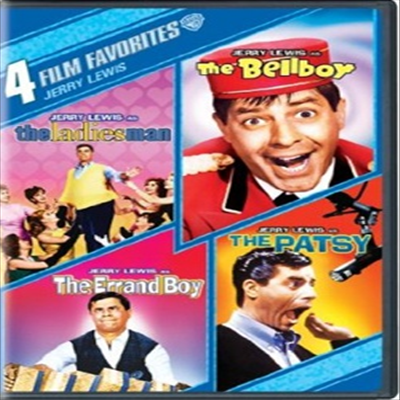 4 Film Favorites: Jerry Lewis (4 필름 페이버릿 : 제리 루이스)(지역코드1)(한글무자막)(DVD)