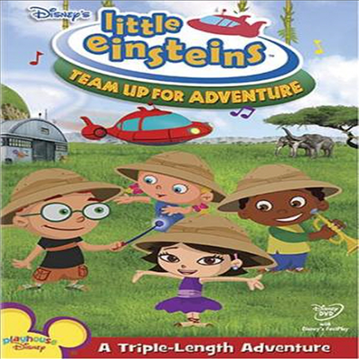 Disney&#39;s Little Einsteins - Team Up for Adventure (리틀 아이슈타인 - 팀 업 포 어드밴쳐)(지역코드1)(한글무자막)(DVD)